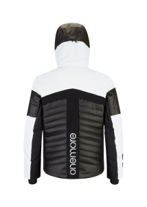 Onemore Mont 131 - insulated Ski Jacket Black/White/Black