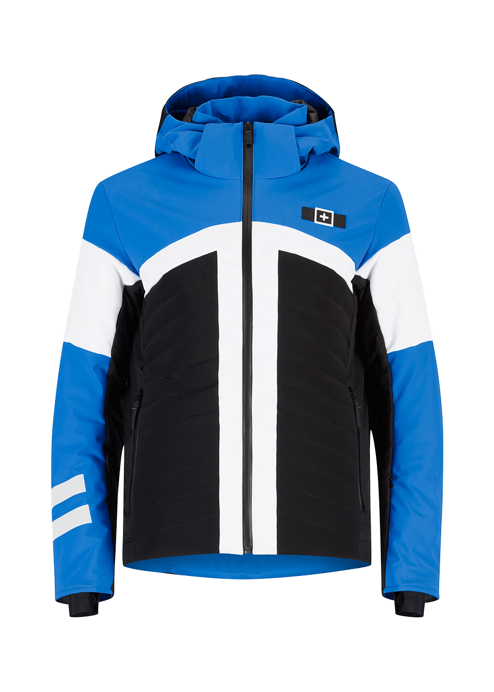 Onemore Mont 131 - insulated Ski Jacket Black/Parrot/White