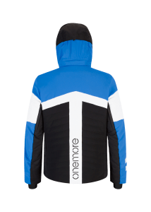 Onemore Mont 131 - insulated Ski Jacket Black/Parrot/White