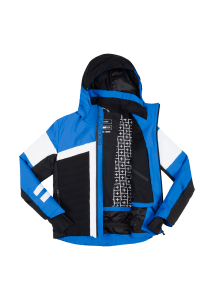 Onemore Mont 131 - insulated Ski Jacket Black/Parrot/White