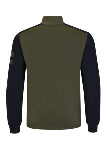 Onemore 671 - Microfleece T-Neck Half Zip Printed