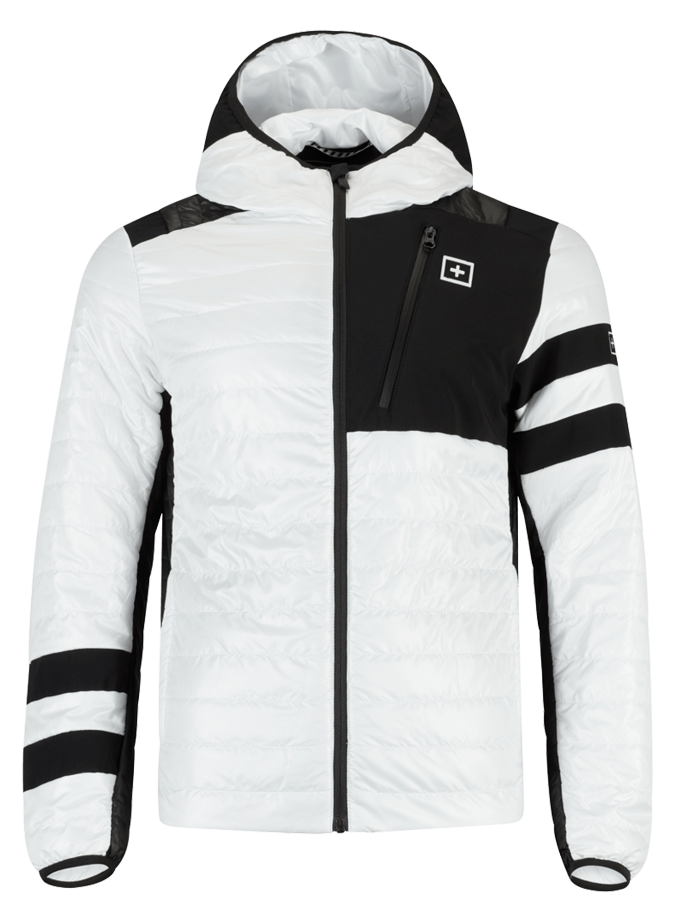 Onemore Mont 461 - Micro Eco-Down Jacket White/Black/Black