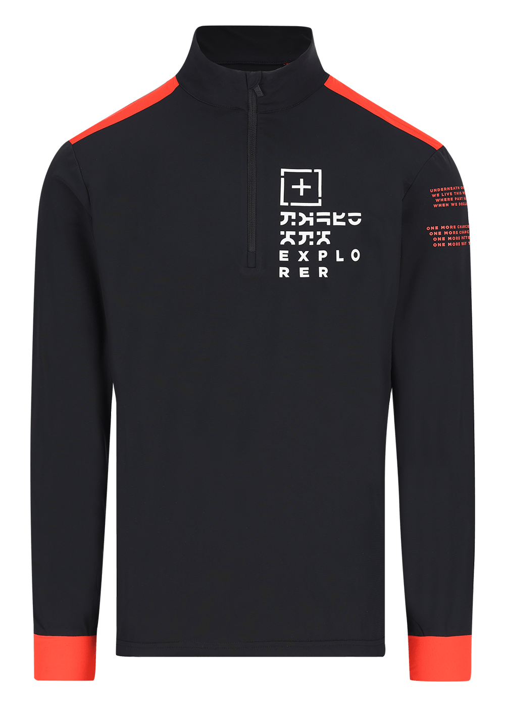 Onemore 671 - Microfleece T-Neck Half Zip