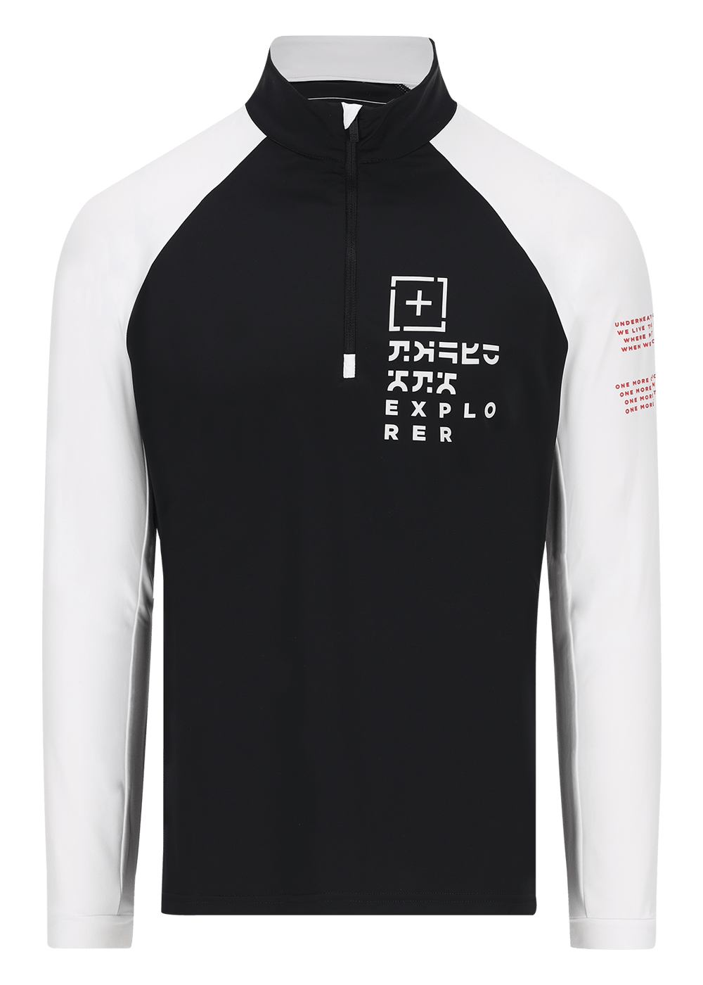 Onemore 631 - Turtle Neck With Half Zip