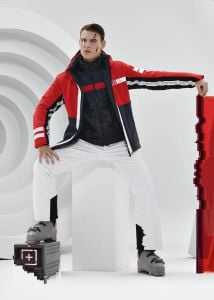 Onemore Pantolon 971 - Softshell Ski Pants White/White/Black