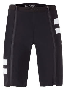 Onemore Şort 901 - Softshell Training Shorts Black/Black/White