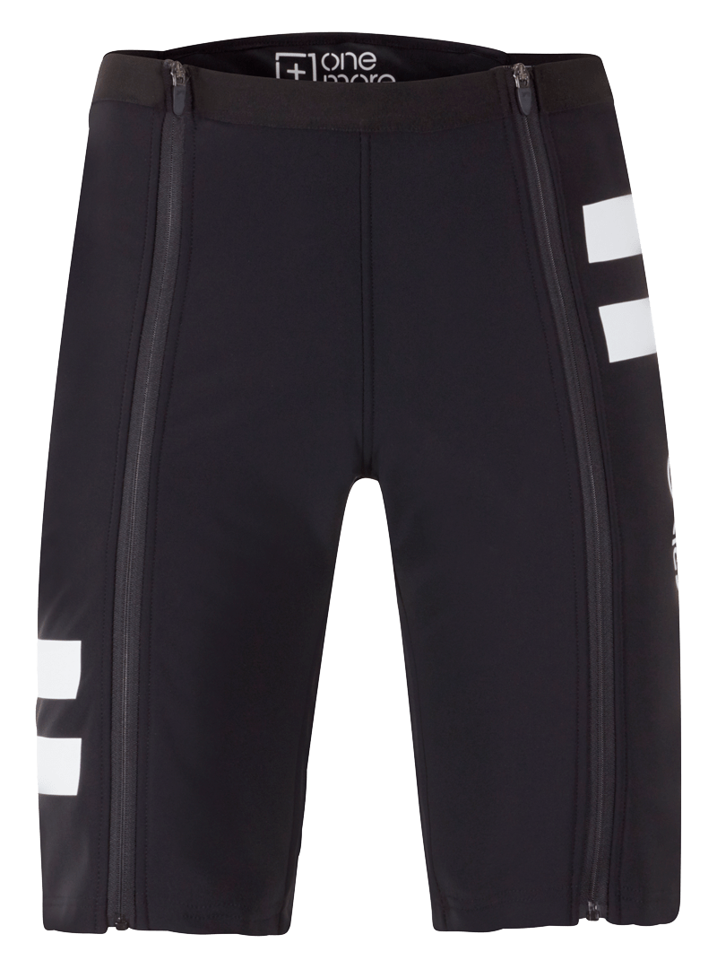 Onemore Şort 901 - Softshell Training Shorts Black/Black/White
