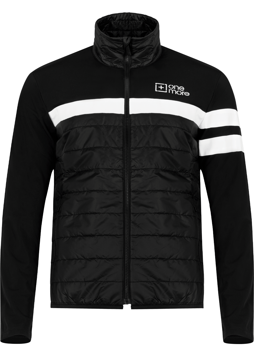 Onemore 611 - Ultralight Paddedtech-Sweater Black/Black/White