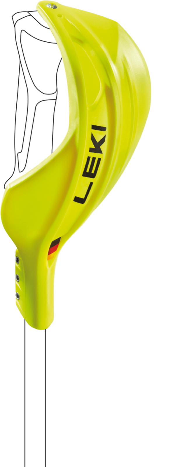 Leki Baton Koruma Gate Guard Closed Worldcup