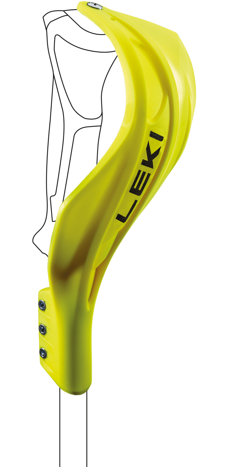 Leki Baton Koruma Gate Guard Closed Worldcup Compact