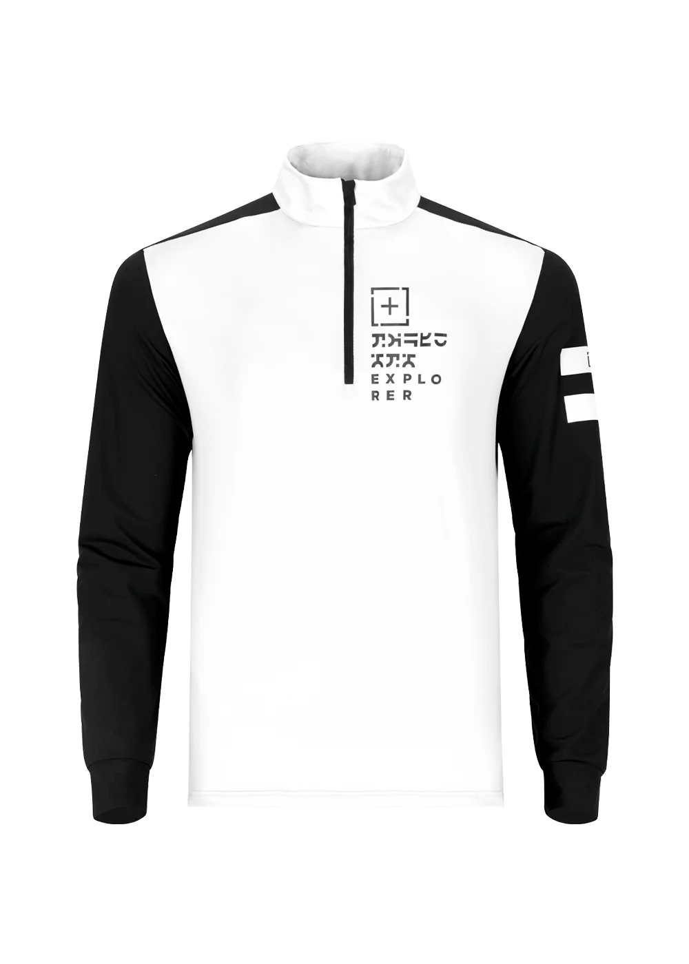 Onemore 671-Mıcrofleece T- Neck Half Zıp Explorer